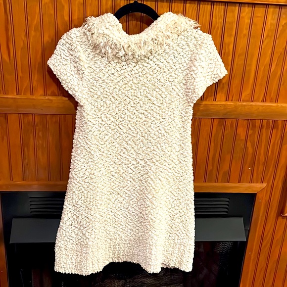 A nubby Winter white long sweater/cap sleeves. Perfect condition new - Picture 5 of 5